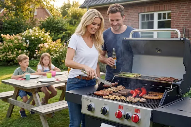 Gasgrill Boston Pro 4 KR Turbo II